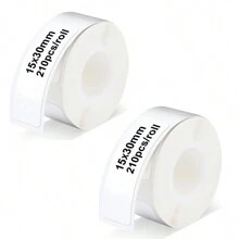 Mini Printer Thermal Label Paper Waterproof P15 P12 Q30 Q30S Portable Wireless Mini Sticker Labeling Machine 15x30mm P15 Label Self Adhesive Thermal Printer Sticker Tape - White - View 12