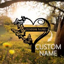 1pc Custom Border Collie Memorial Stake Sign Custom, Pet Grave Markers Sign,Border Collie Sign With Stake,Pet Loss Gift,Sympathy Sign,Remembrance Stake, Personalized Bufterfly Garden Stake, Cat Grave Marker