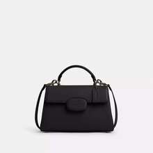 Coach Outlet Eliza Top Handle Bag - Gunmetal/black - View 1