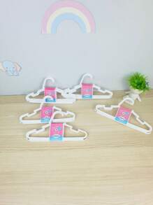 25 Units Of Reinforced Children's Hangers - 白色 - 查看 5