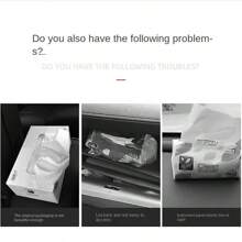 Car Tissue Box Car Sun Visor Tissue Box Cover Hanging Car Tissue Box Inside The Car Paper Box Creative Supplies