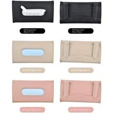 Car Tissue Box Car Sun Visor Tissue Box Cover Hanging Car Tissue Box Inside The Car Paper Box Creative Supplies