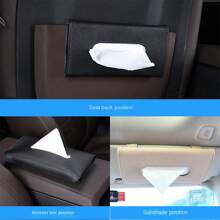 Car Tissue Box Car Sun Visor Tissue Box Cover Hanging Car Tissue Box Inside The Car Paper Box Creative Supplies