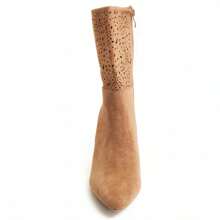 Women's Brown Casual High Heel Boot With Zipper Bereta Montevita Estimated Delivery 2-3 Business Days (Peninsula) - Brown - View 3