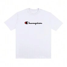 CHAMP Unisex Streetwear T-Shirt - White - View 2