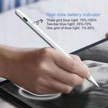 Universal Touch Screen Pen Super Fine Tip Touch Pen Tablet Cell Phone - White - View 5