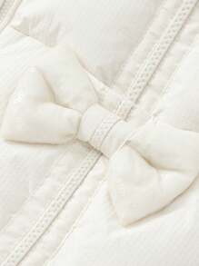 Balabala Girls' Hooded Down Puffer Jacket Winter 2024 New Collection - White - View 7