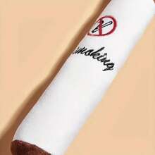 [狗狗解闷创意玩偶] 香烟造型搞笑毛绒玩偶，耐咀嚼耐撕，柔软无害，满足狗狗咀嚼需求，独特外观吸引好奇心，古灵精怪的狗狗玩偶，创意毛绒咀嚼玩偶，柔软耐咀嚼，刺激探索，单人游戏的好伴侣，适合中大型犬 - 彩色 - 查看 6