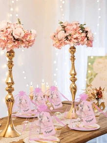 Set de 18 piezas Llavero de mariposa de acrílico rosa, incluye colgante de mariposa, etiquetas de agradecimiento y bolsas de organza, regalos para despedida de soltera, recuerdos de boda, fiesta de cumpleaños con tema de mariposas, fiestas, regalos de fiesta perfectos para eventos con tema de mariposas