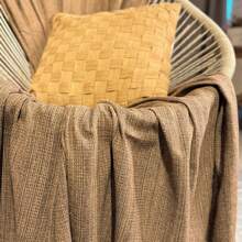 Blanket For King Sofa Boho Decor - Sô cô la nâu - Xem 4