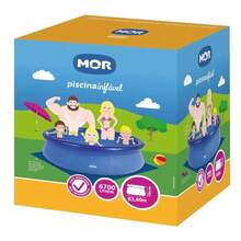 MOR ROUND INFLATABLE POOL 6700 LITERS 3.60 M DIAMETER - Màu xanh lam - Xem 4