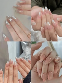 6 Stücke Y2K Spiegelpulver, funkelnde Effekt Nagelkunst Accessoires für Musikfestival Urlaub, DIY Neon Pigment Chrome Fluoreszierender Staub Camouflage Nail Gems