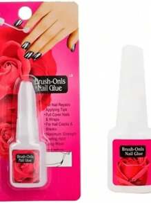 Adhesivo Para Uñas Potente Pegamento Rojo - Rojo - Ver 3