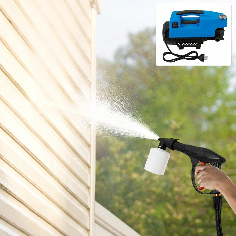 Electric Pressure Power Washer,Household Automatic Car Washer, Portable