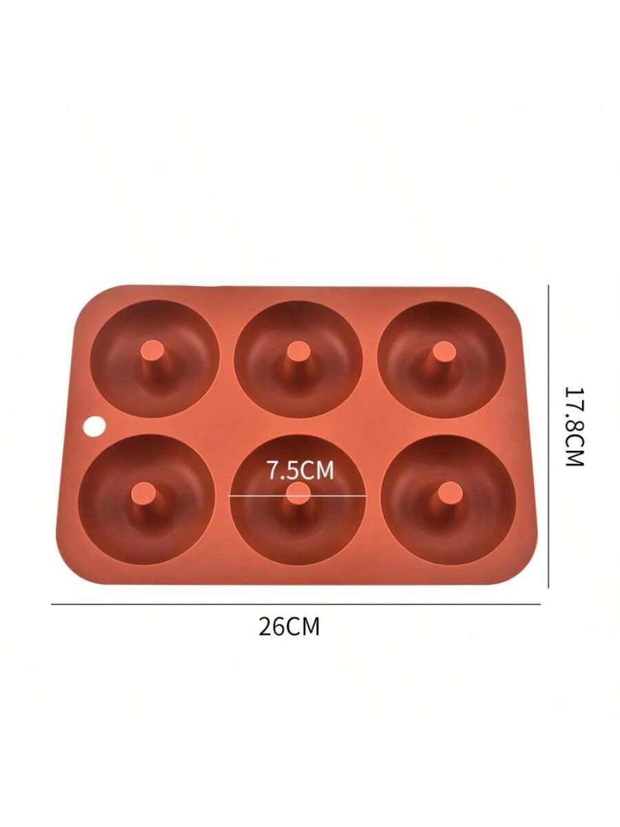 1 قالب سيليكون مقاوم للحرارة ب- 6 تجاويف بقياس 26*...