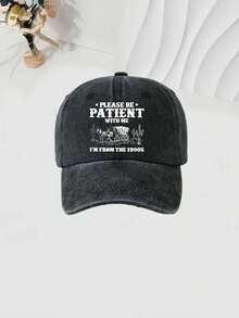 1 chiếc Mũ lưỡi trai in họa tiết xe ngựa, Mũ chống nắng thường ngày cho cả nam và nữ - in vận chuyển - Xem 9