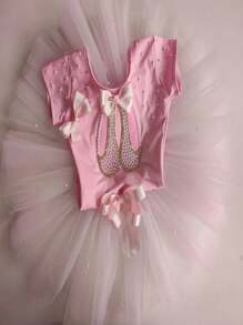 Ballerina Outfit - Màu Hồng baby - Xem 1