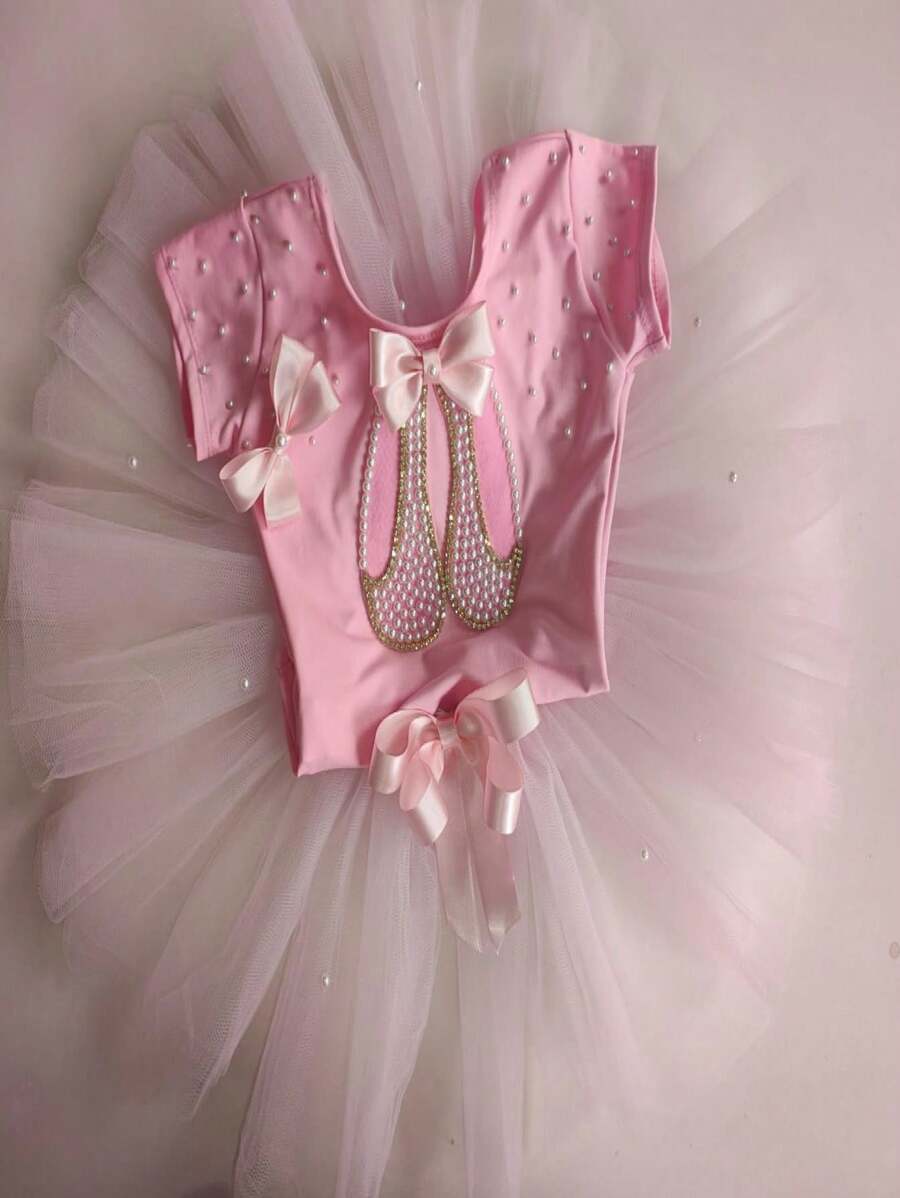 Ballerina Outfit - Màu Hồng baby - Xem 1