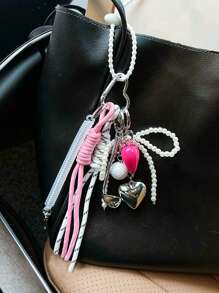 Yogodlns Creative Braided Rope & Sports Keychain Golf Tennis Pendant Badminton Bag Purse Charm Hanging Ornaments Bag Cute Dog Decoration Backpack Accessories Sports Gifts Fan Gifts Souvenirs Birthday Festival Christmas Gift - Multicolor - View 8