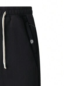 Women's Warm Sherpa Lined Athletic Sweatpants Jogger Fleece Pants With Zippered Pockets 1pc