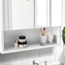 CLIPOP Bathroom Mirrors - White - View 4