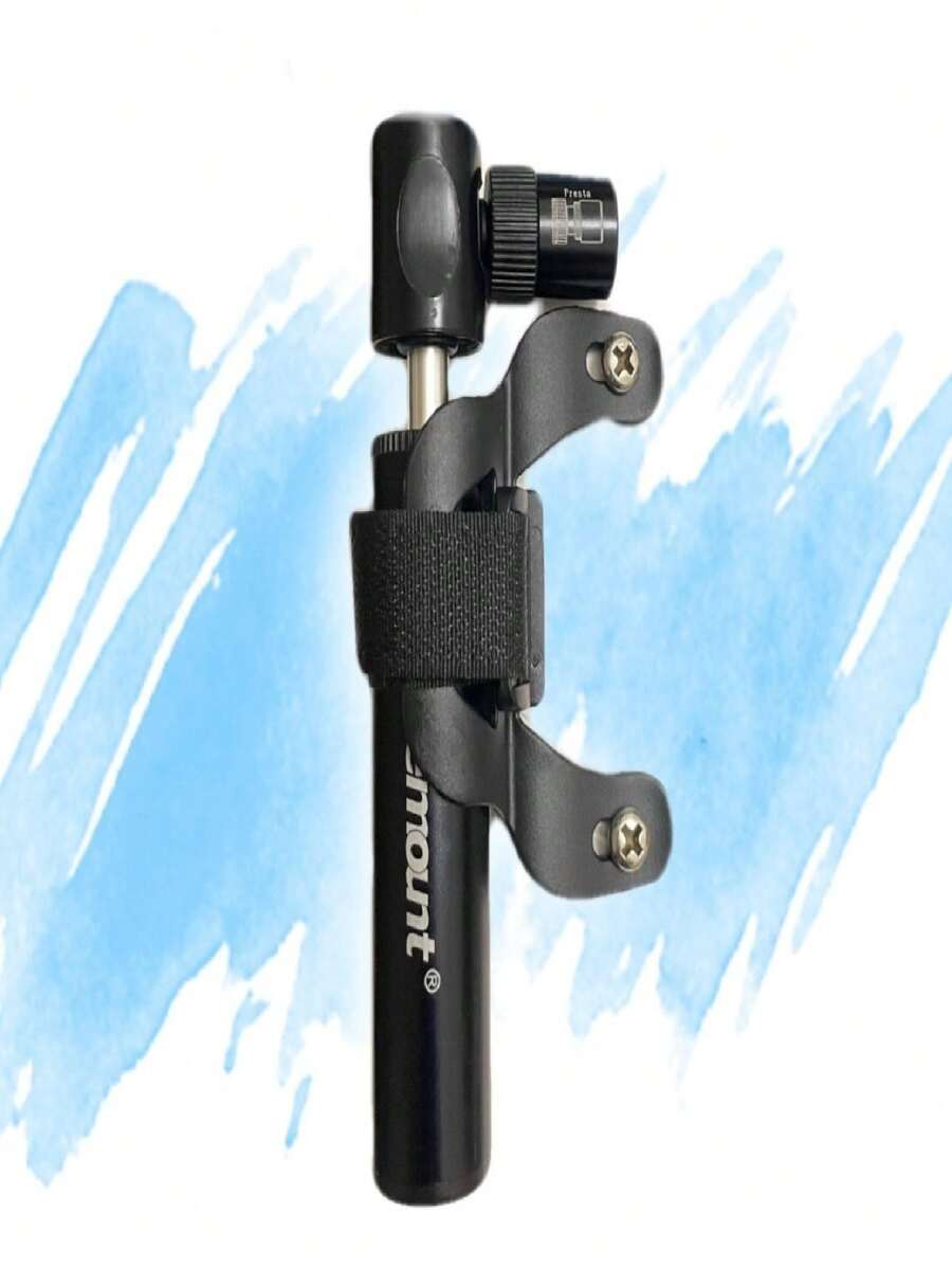 Mini Aluminum Air Pump For Fine Nozzles (Presta Valve) 120psi Bicycle