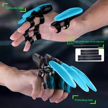 3D组装伸缩爪玩具儿童创意电影人物机械爪道具角色扮演手指派对装饰品 - 彩色 - 查看 4