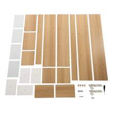 103CM Desktop Vertical Shelf,Desktop Organizer, Office Storage Rack, Desktop Rack - 橡木 - 查看 11