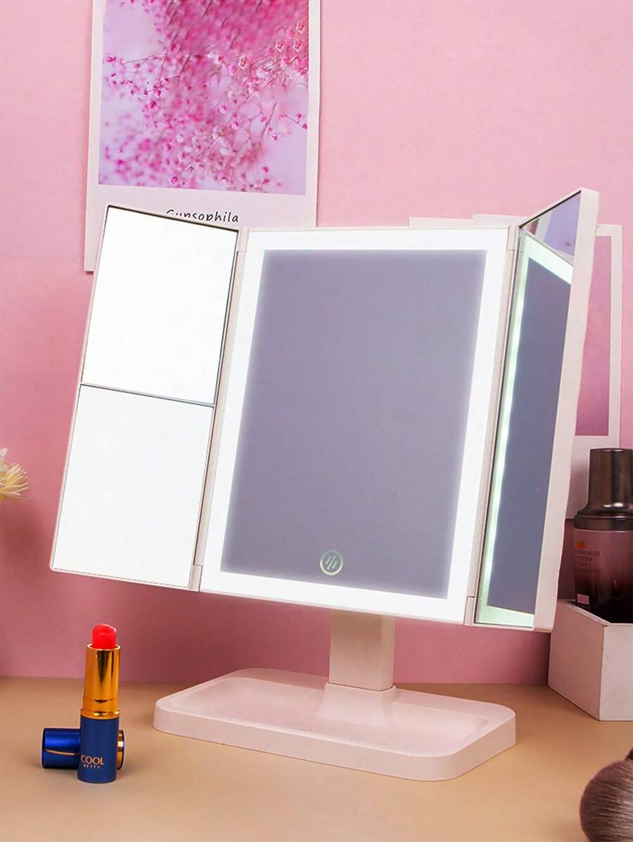 Zhufas 3-fach Kosmetikspiegel Mit LED - Dein Perfekter Make-Up Partner