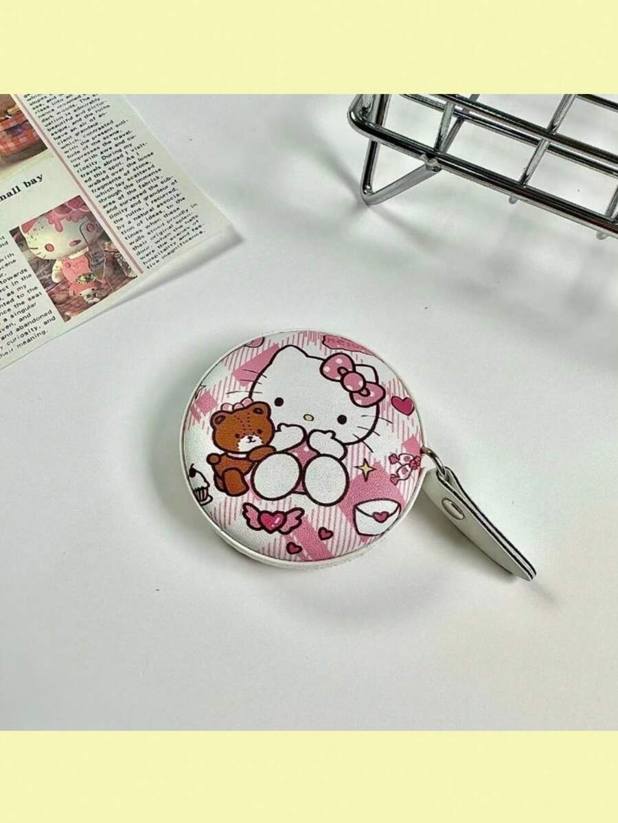 Sanrio Printed Round Soft Ruler, Portable Tape Measure For Measuring