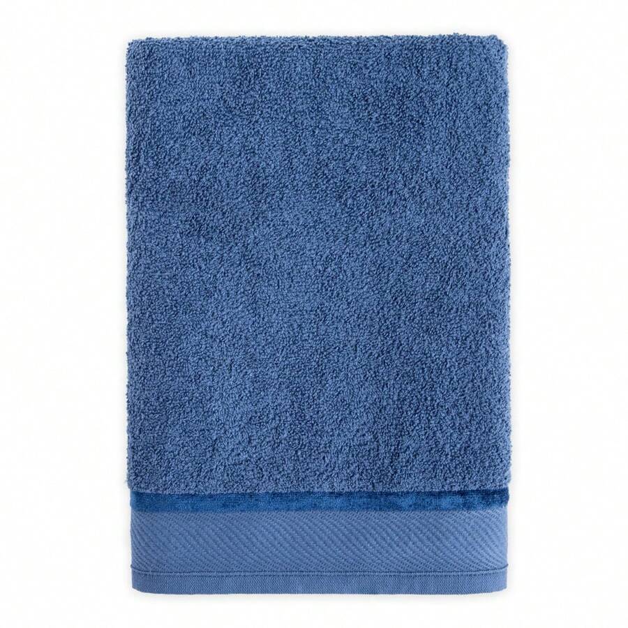 Luxury Giant Bath Towel Canada - 75x150cm - Màu xanh lam - Xem 1
