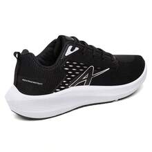 Men's Advanced Aero Lightweight Soft Walking Gym Shoes - 黑色 - 查看 6