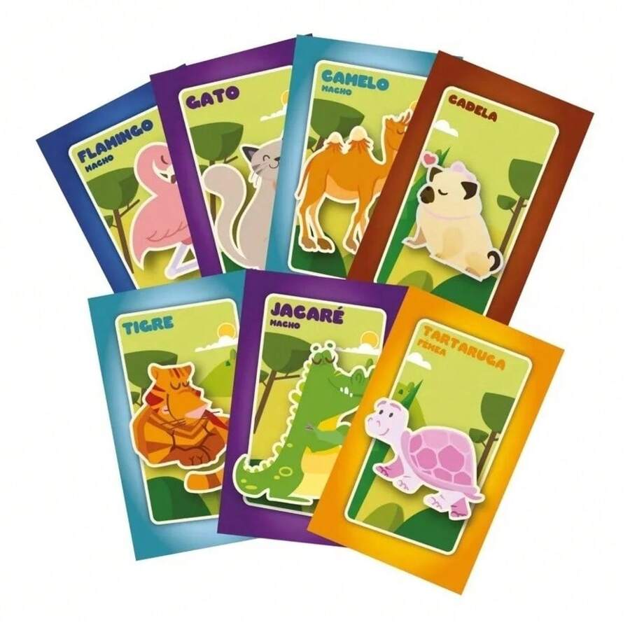 Jogo Do Mico + Jogo Da Memória 56 Cartas 2 Em 1 - Pais & Filhos diversão para a família e amigos