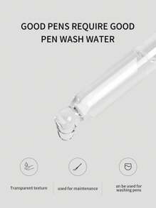 annies 50ml/1pc Manicure Nail Art Brush Cleaner, Gentle And Non-Damaging Brush Cleaning Liquid, Suitable For Gel Cleanser, Professional Salon Use