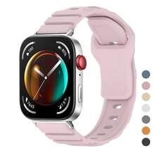 1 dây đeo đồng hồ thể thao bằng silicon Armor tương thích với Watch Fit3, dây đeo đồng hồ khóa silicon thoáng khí tương thích với Watch Fit3 - Huawei Fit3 - Xem 6