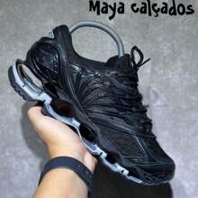 New Prophecy LS Lotus Flower Sneakers Imported - 黑色LS- - 查看 5