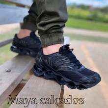 New Prophecy LS Lotus Flower Sneakers Imported - 黑色LS- - 查看 4