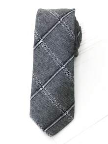 1 chiếc vải polyester nhẹ họa tiết kẻ caro mặc thường ngày dạo phố, phong cách Anh bốn mùa - Nhiều màu - Xem 17