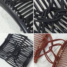 1 chiếc lược chải tóc co giãn hai hàng mới, kẹp tóc đa năng ma thuật thanh lịch, dây buộc tóc đàn hồi, máy làm búi tóc - Phụ kiện tóc cho nữ - Nhiều màu - Xem 10