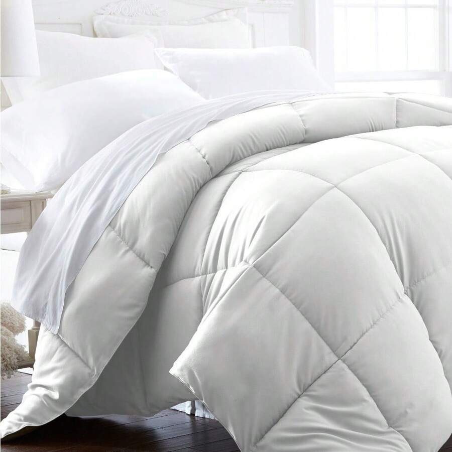 Hypoallergenic Down Alternative Comforter Kaycie Gray Basics SHEIN USA