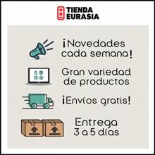 TIENDA EURASIA 竹蓋金屬垃圾桶，3L，17x22.5x23.5 厘米，帶踏板和手柄（白色） - 彩色 - 查看 6