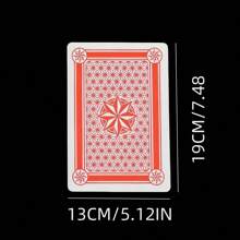 1 Set Of 54 Extra Large Playing Cards, Family Gathering Card Game Toys - Multicolor - View 9