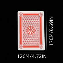 1 Set Of 54 Extra Large Playing Cards, Family Gathering Card Game Toys - Multicolor - View 8