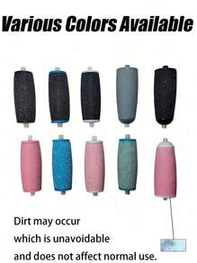 Electric Foot Grinder Replacement Rollers, Foot Care Tool Replacement Roller Heads, Electric Foot File Callus Remover Replacement Heads, Universal Extra Coarse Sanding Replacement Roller Heads, Electric Foot Perfector Electric Callus Remover Accessories (Coarse Sand And Fine Sand Are Suitable For Different Types Of Machines.) - Pumice Stone - View 9