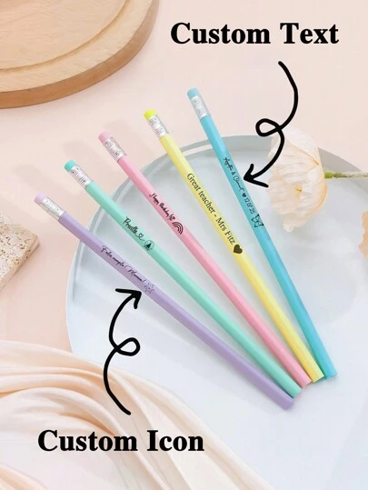 Customized Personal Signature Pencil. Text Customization Of Private Items With Laser Engraving. Personalized Custom. Laser Engraving, Patterns. Gift For Friends, Back To School Season, Customized School Supplies Back To School,Multi-Functional,Ornamental,Reusable,Modern,Colorful,Cute,Vintage,Cartoon,Kawaii,Custom,Personalized,Unique,Customized,Workers,Clients,Students,For Business/Work/Office,For School,School Supplies,School Supplies,School Supplies,Back To School,School Gift,For Office,For School,For Classroom,For Teacher Gifts,For University,For Colleague,For Dorm Rooms,For Teacher,For Boys And Girls,For Teenagers,Junior High School Students,Middle School Students,High School Senior High School Students,College Students,University Students,Freshman,Sophomore,Underclassmen