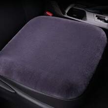 Bộ 3/5/7 chiếc Đệm ghế ô tô bằng vải nhung ấm áp thời trang mùa đông đa năng Bộ ba bộ năm bộ lông thỏ giả tinh tế và dày, chống trượt và không buộc chặt, đệm ghế ô tô bằng len - Một cỡ - Xem 22