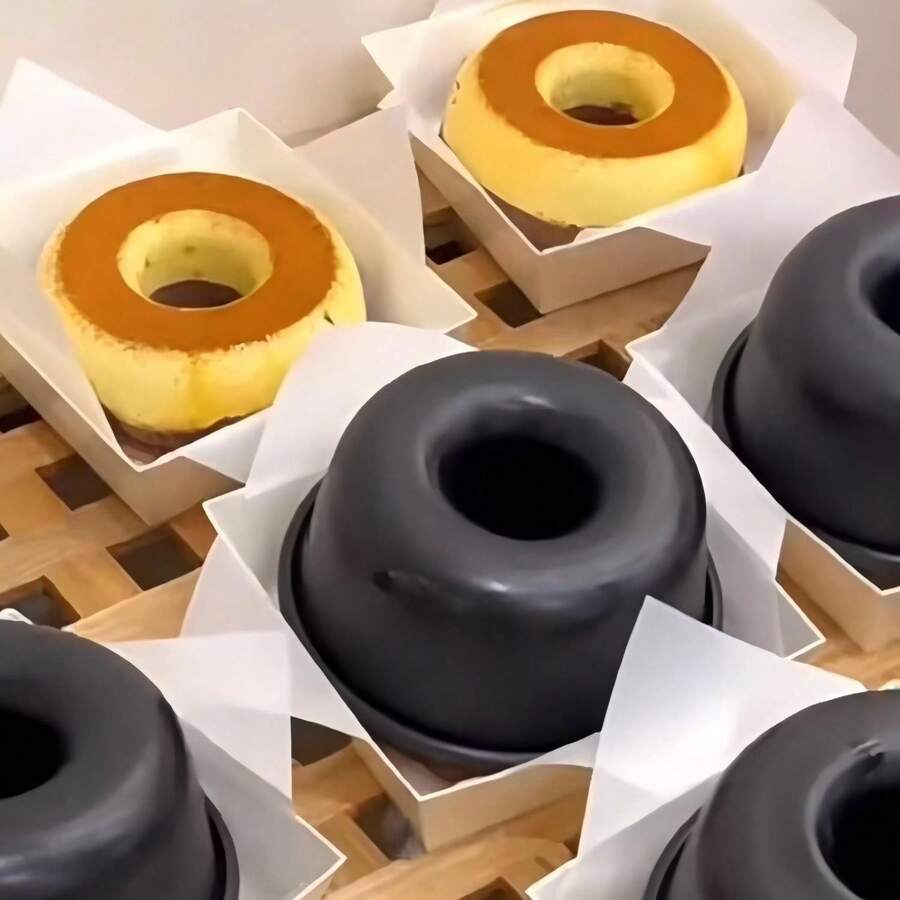 1pc/3pcs, Round Bottom Cake Mold, Round Cake Plate, Non-Stick Cake Mold, Wedding Birthday Party Baking Plate, DIY Baking Tool, Multi-Function Home Cake Mold, Kitchen Supplies, Kitchen Small Tool - Multicolor - View 1