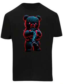 Playera OSO CABLES FASHION MODE - Negro - Ver 2
