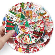 100 món quà Giáng sinh Đồ trang trí Giáng sinh Nhãn dán mùa đông Nhãn dán ngày lễ Nhãn dán Giáng sinh hoạt hình Nhãn dán sổ lưu niệm Nhãn dán chai nước bằng nhựa vinyl chống thấm nước Sổ lưu niệm ghi chép Máy tính xách tay Nhãn dán vinyl trích dẫn tích cực cho nguồn cung cấp bảng tầm nhìn - Nhiều màu - Xem 7