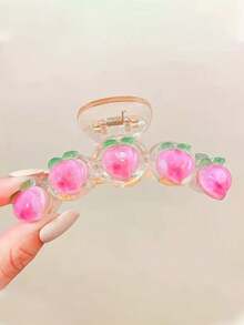 1 kẹp tóc hoa hồng, phụ kiện tóc chống trượt, kẹp tóc hoa trà, phù hợp với phụ nữ và trẻ em gái có mái tóc dày, trung bình và mỏng - Nhiều màu - Xem 13